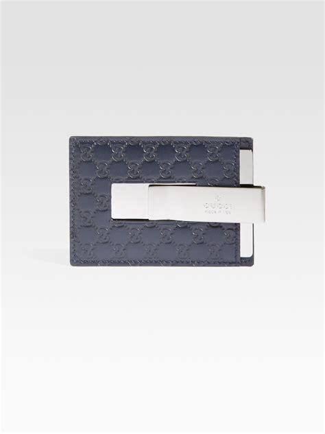 money clip wallet gucci|Gucci money clip wallet blue.